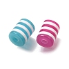Opaque Stripe Resin Beads RE-CBA0A57-11-2