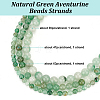 Olycraft 3 Strands 3 Styles Natural Green Aventurine Beads Strands G-OC0005-11-4