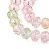 Transparent Glass Beads Strands X-GLAA-T023-6mm-A14-3