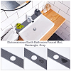 Diatomaceous Earth Bathroom Faucet Mat FIND-WH0139-816A-2