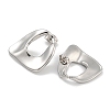 304 Stainless Steel Nuggets Stud Earrings for Women EJEW-U022-05P-2