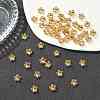 SHEGRACE Brass Bead Caps XGRPCU085-283G-4
