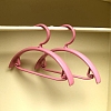 2Pcs Metal Coat Hanger Miniature Ornaments PW-WG55179-03-1