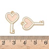 Alloy Enamel Pendants FIND-C074-25KCG-4