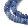 Dyed & Heated Natural Blue Aventurine Beads Strands G-Z030-A25-01-3