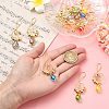 20Pcs 10 Colors Copper Wire Pendants PALLOY-CJ00142-4