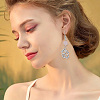 3 Strands Natural Imitation Pink Opal Beads Strands G-HY0001-63-7