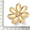 304 Stainless Steel Enamel Big Pendants STAS-L026-05G-3