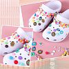  35Pcs 7 Style Detachable Plastic Shoe Charms AJEW-NB0003-58-5