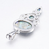 Abalone Shell/Paua Shell Pendants X-SSHEL-P014-18-2