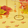 8Pcs 304 Stainless Steel Enamel Pendants STAS-BBC0005-36-4
