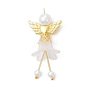 Frosted Acrylic Pendants PALLOY-JF04047-2