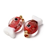 Handmade Lampwork Pendants LAMP-A007-01G-04-04-3