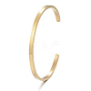 Ion Plating(IP) 304 Stainless Steel Cuff Bangles BJEW-K173-02G-7