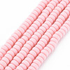 Handmade Polymer Clay Beads Strands CLAY-N008-008-03-2