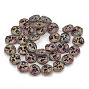 Electroplate Non-magnetic Synthetic Hematite Beads Strands X-G-N0322-05F-2
