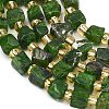 Natural Green Diopside Beads Strands G-P617-A01-01-4