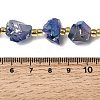 Electroplated Raw Rough Natural Amethyst Beads Strands G-Z131-J02-09-5