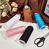 Wool & Acrylic Fibers Embroidery Floss DIY-WH0558-29B-4