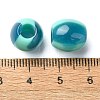 Two Tone Resin European Beads RESI-U008-06A-2