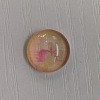 Glass Cabochons GLAA-WH0025-30H-1