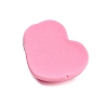 Black & Pink Opaque Resin Cabochons CRES-P026-A04-2