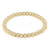 Bohemia Brass Round Beaded Stretch Bracelets TK0566-33-1