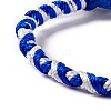 Polyester Braided Cord Bracelet BJEW-B065-03-3