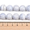 Natural Blue Lace Agate Beads Strands G-D106-A01-14mm-AB-5