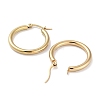 Ring 304 Stainless Steel Hoop Earrings for Women Men EJEW-B049-01B-G-2