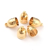 Brass Cord End Cap for Jewelry Making KK-O139-14D-G-1