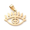 304 Stainless Steel Pendants LS-STAS-J026-48G-1