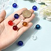 Mixed Color Handmade Rondelle Lampwork Large Hole European Beads X-GPDL-D003-M-1-5