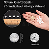 Natural Quartz Crystal Beads Strands G-AR0001-67-7