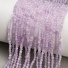 Natural Lavender Amethyst Beads Strands GG-CBA4399-A06-01-1