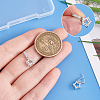 2Pcs 925 Sterling Silver Micro Pave Cubic Zirconia Pendant Bails STER-PH0001-96-3