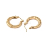 201 Stainless Steel Half Hoop Earrings for Women EJEW-G385-13G-2