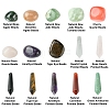 15Pcs 15 Styles Natural Mixed Gemstone Beads G-FS0005-81-2