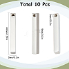 10Pcs 304 Stainless Steel Pendants FIND-SC0010-30-2