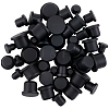 50Pcs 5 Styles Silicone Hole Plugs AJEW-GF0011-62C-7