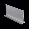 Acrylic Magnetic T-Shape Table Top Display Stand ODIS-WH0058-23-1