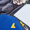 15Sheets Rectangle Flocking Cloth Self-adhesive Fabric AJEW-NB0009-28-4
