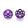 UV Plated ABS Bead Caps OACR-D316-04B-05-1