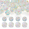 20Pcs 2 Styles Silicone Beads SIL-TA0001-23-10