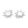 Non-Tarnish 201 Stainless Steel Pendants STAS-N098-140P-2