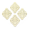 Brass Filigree Joiners X-KK-K184-21C-RS-1