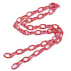 Acrylic Opaque Cable Chains PACR-N009-001F-3