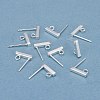 304 Stainless Steel Stud Earring Findings X-STAS-G224-21S-03-2