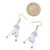304 Stainless Steel Dangle Earrings EJEW-MZ00454-03-3