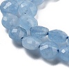 Natural Aquamarine Beads Strands G-C179-A01-02-4